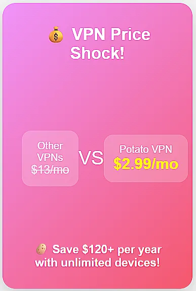 Why I Finally Ditched My Fancy VPN for Potato VPN 2025 (& You Might Wanna Too)