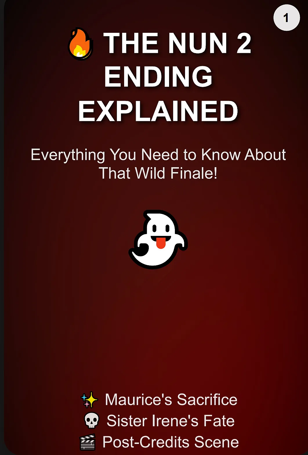 nun 2 movie ending explained
