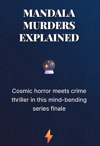 Mandala Murders Ending