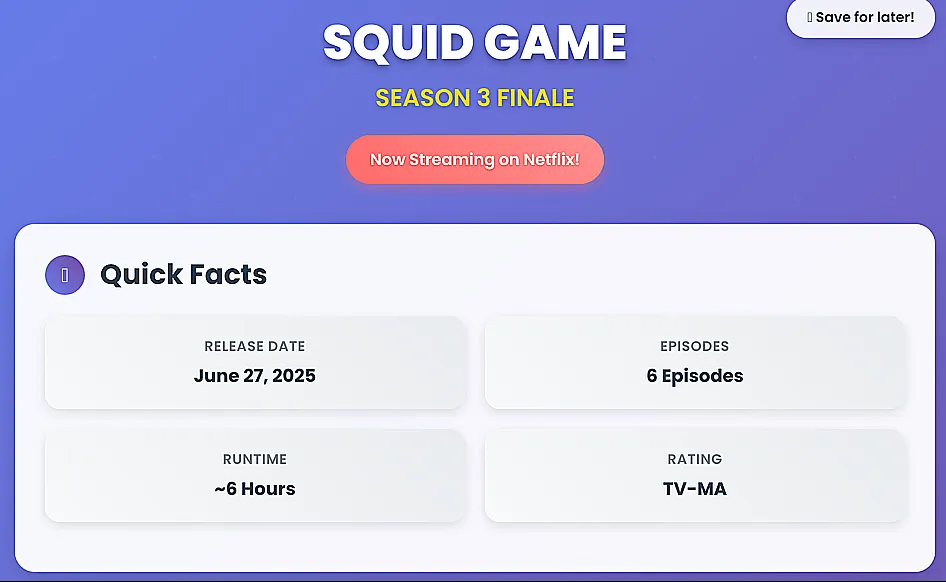 Watch Squid Game Season 3 Online | Full Episodes in HD Now 2 Watch Squid Game Season 3 Online | Full Episodes in HD Now